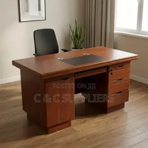 Advanced Mahogany Study Desk-120cm