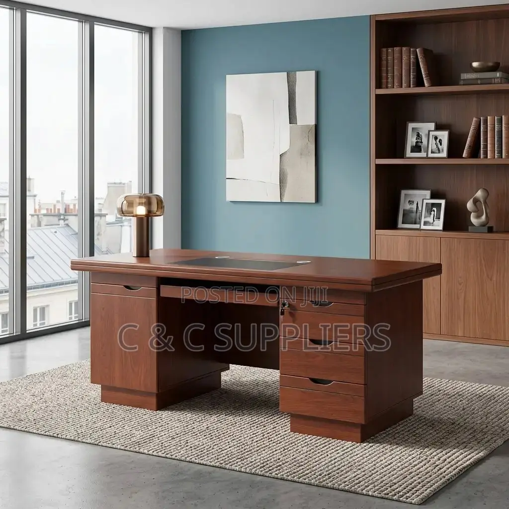 Advanced Mahogany Study Desk-120cm