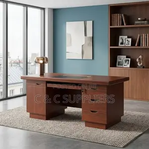 Advanced Mahogany Study Desk-120cm