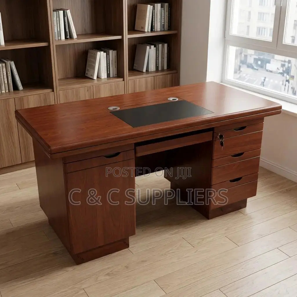 Advanced Mahogany Study Desk-120cm