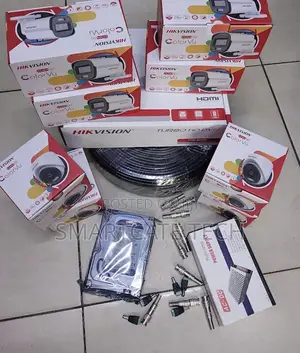 Hikvision 8CH CCTV DVR ColorVu Security Camera Monitoring Kit