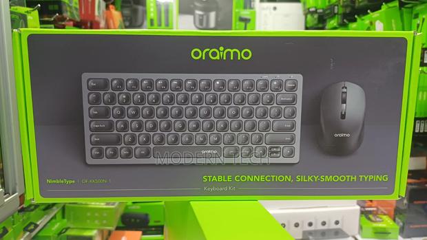 Oraimo NimbleType Slim Wireless Keyboard Mouse Kit – Rechargeable