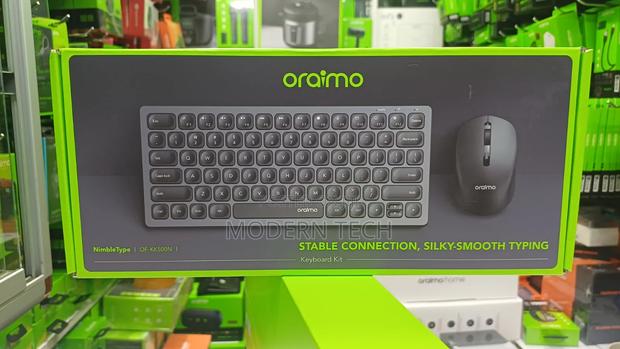 Oraimo NimbleType Slim Wireless Keyboard Mouse Kit – Rechargeable - thumbnail 2