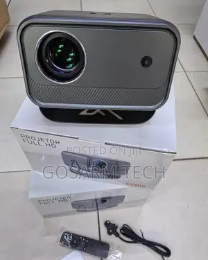 CY900 Smart Projector–Wi-Fi, Bluetooth, HDMI/USB, Portable Home Cinema