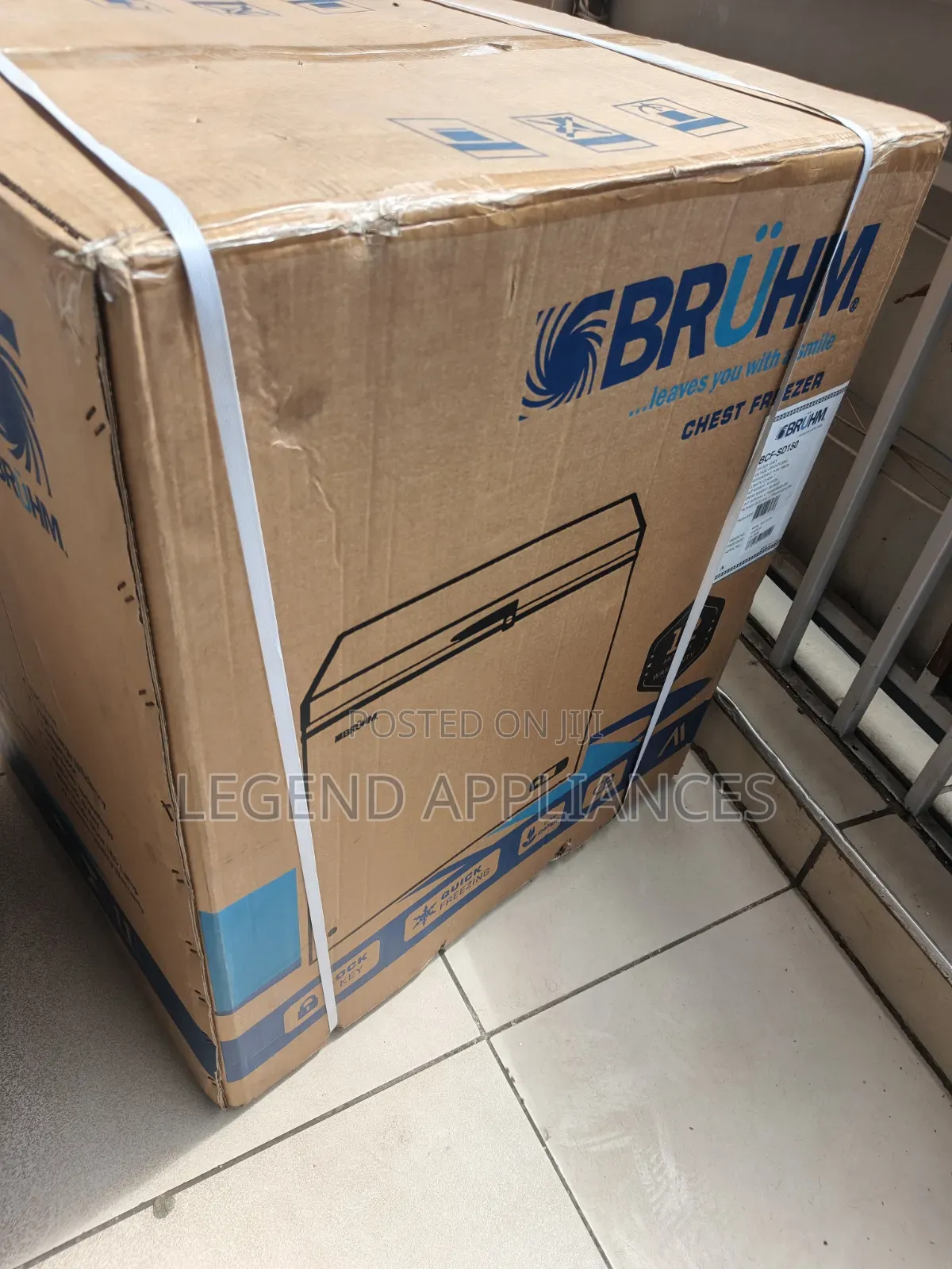 BRUHM Chest Freezer BCF-SD150