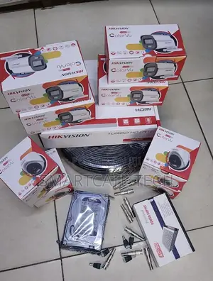 Hikvision 8CH DVR Security ColorVu CCTV Camera System Package