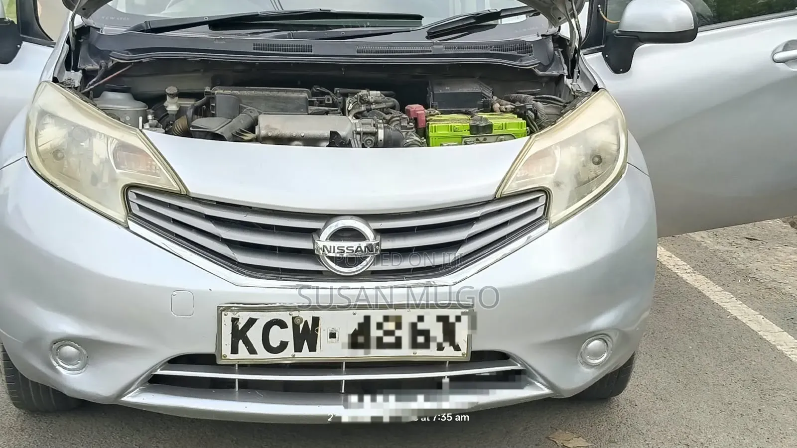 Nissan Note 2012 Silver