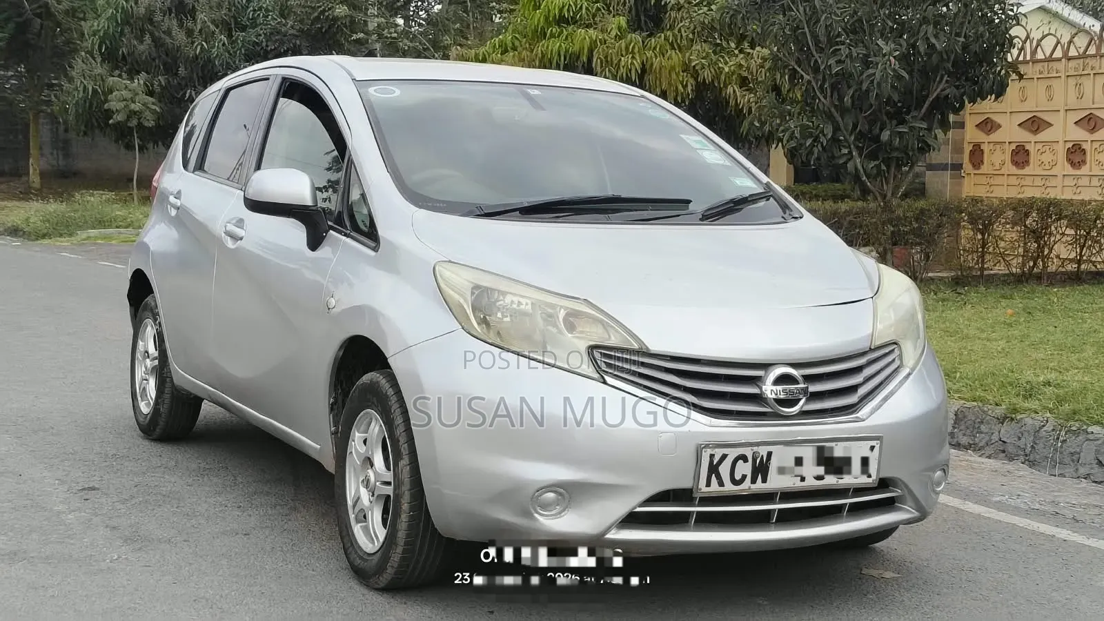 Nissan Note 2012 Silver