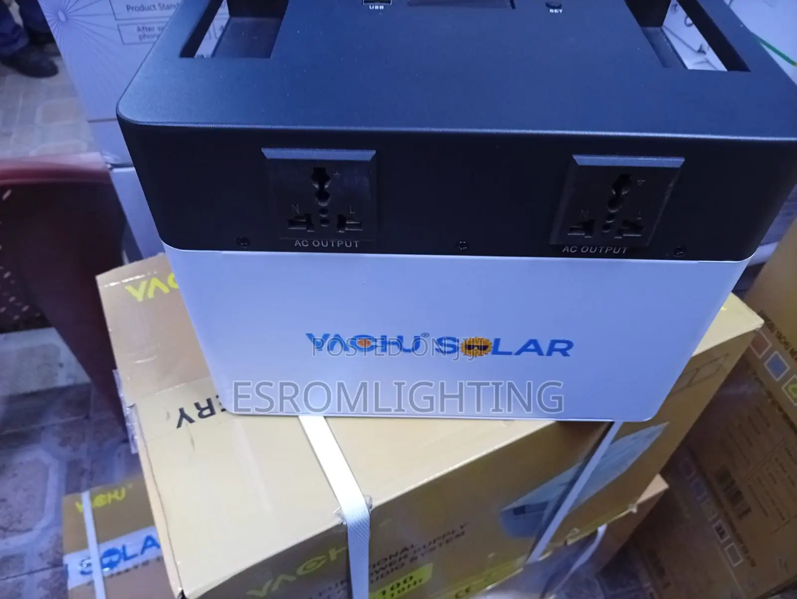 Yachu 1kwh 500w Portable Power Station