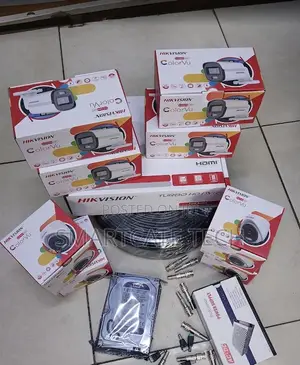 Hikvision 8CH ColorVu DVR CCTV Camera Security System Package