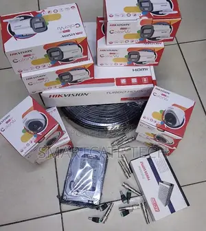 Hikvision 8CH DVR 4 Dome 4 Bullet ColorVu CCTV Kit