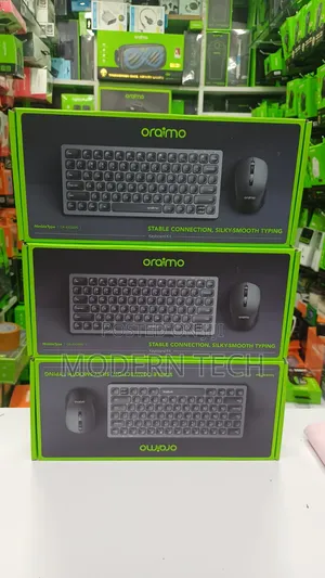 Oraimo NimbleType Wireless Keyboard Mouse Kit -Black