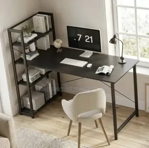 *2 in 1 Bookshelf Workstation,versatile Home Office Workstation