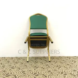 Green Fabric Conference Chair