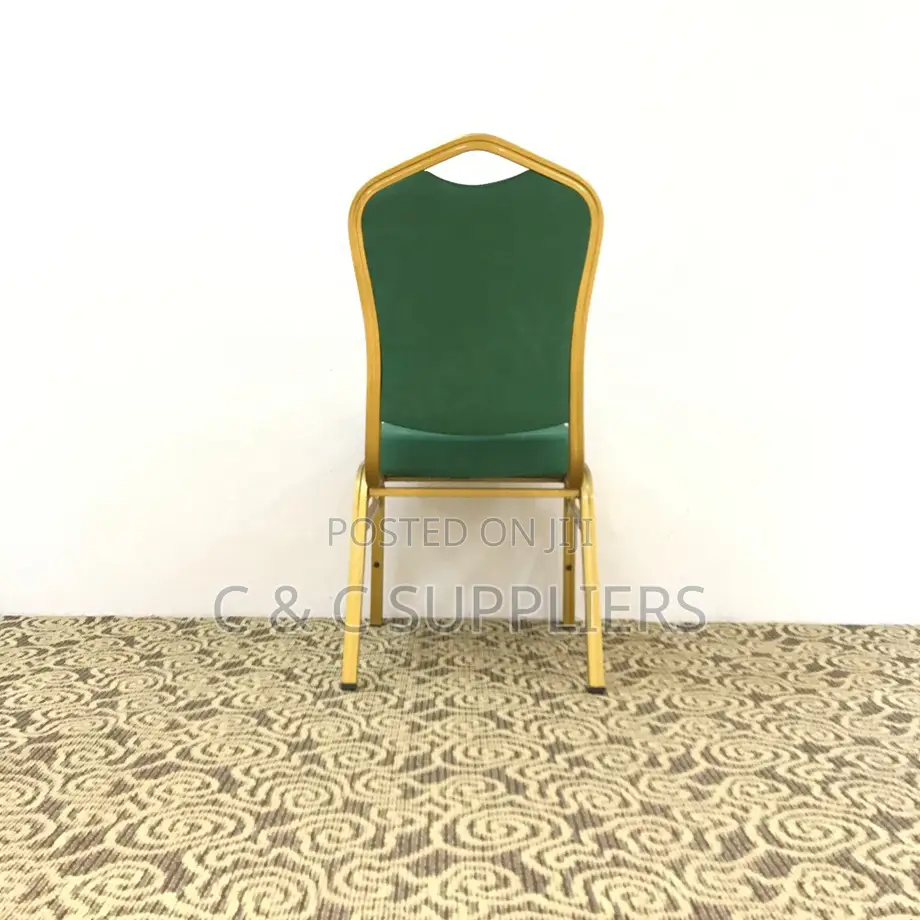 Green Fabric Conference Chair