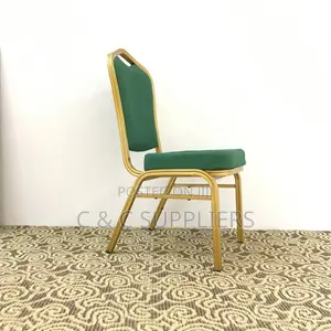 Green Fabric Conference Chair