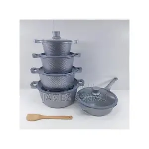 Bosch 11-Piece Trendy Non-Stick Cookware Set – Sufurias With Lids