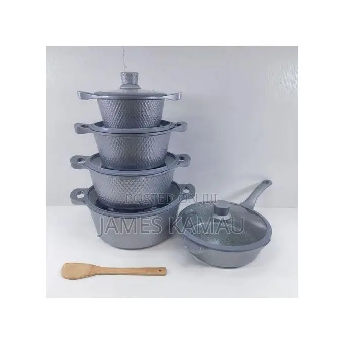 Bosch 11-Piece Trendy Non-Stick Cookware Set – Sufurias With Lids