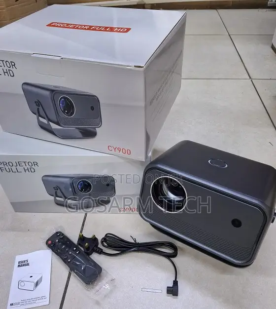 CY900 Full HD Home Theater Projector – Smart Android Wireless