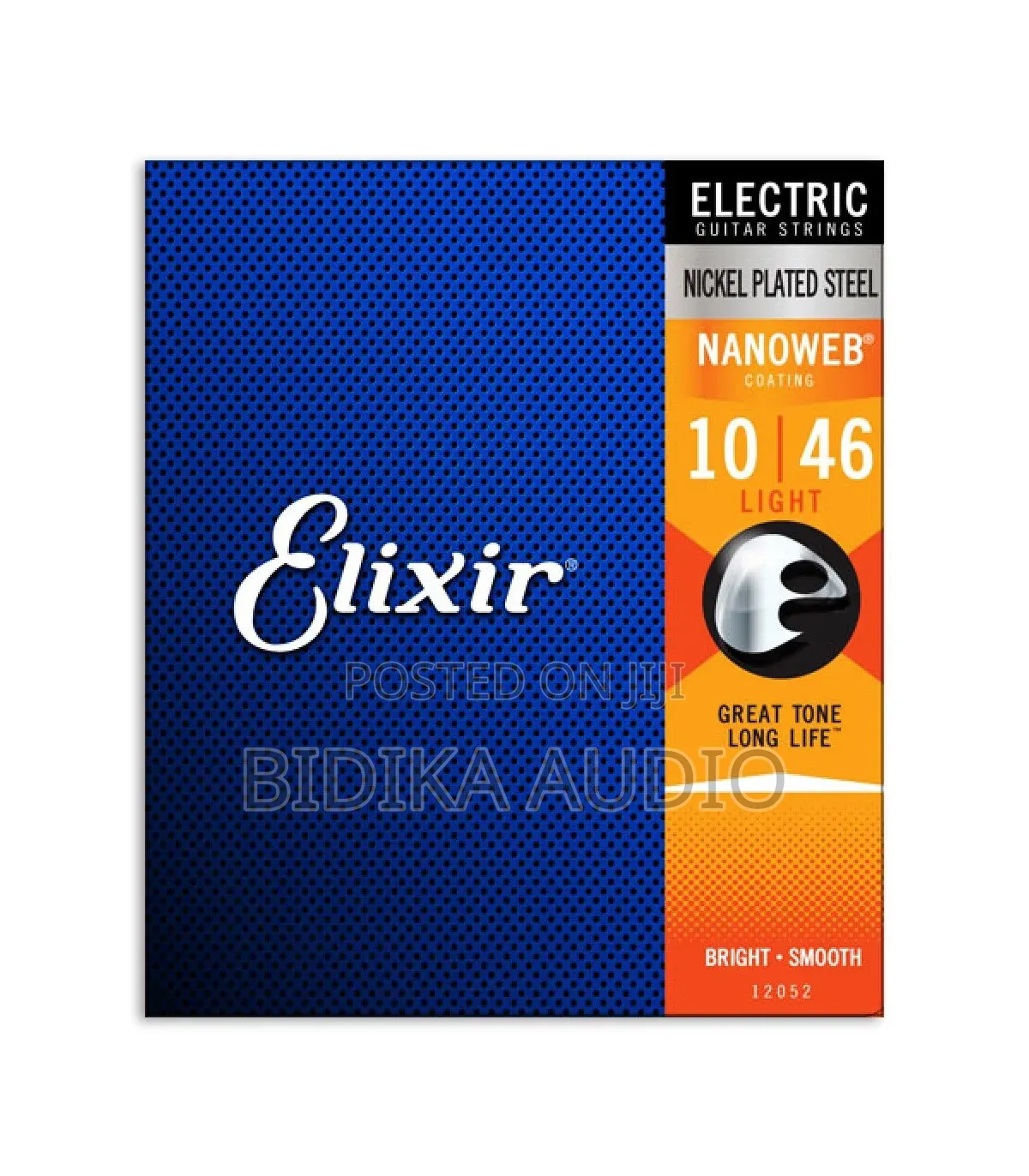 Elixir Light Electric Guitar Strings NANOWEB Coated