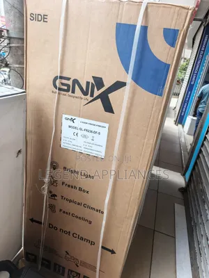 Gnix 206l(Gl-Fr236-Df-S) Dable Door Refrigerator