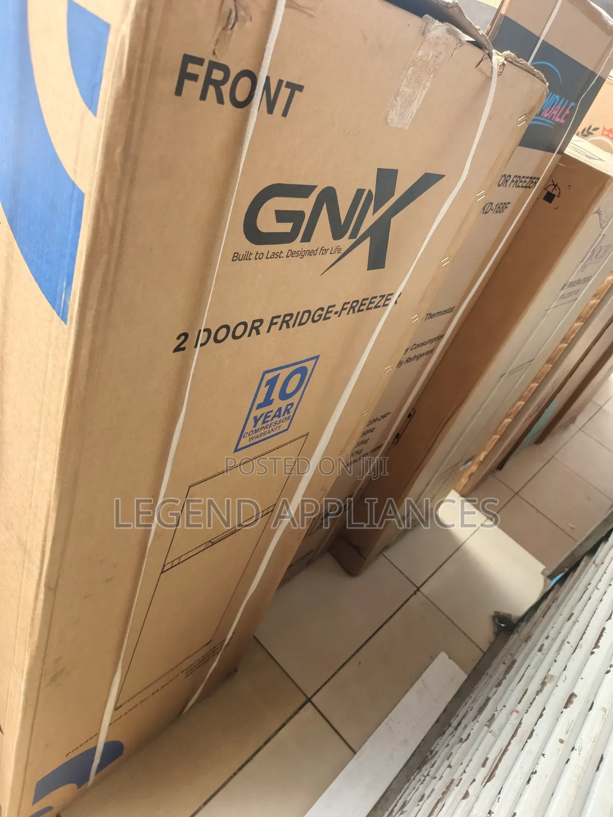 Gnix 206l(Gl-Fr236-Df-S) Dable Door Refrigerator
