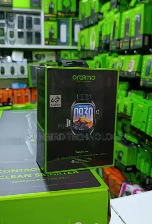 Oraimo 4g Android Watch Link 2.04" Amoled Flagship, Android Smartwatch