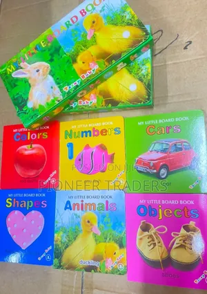 My Little Board Books A Set of 6 Pieces Little Hard Pages