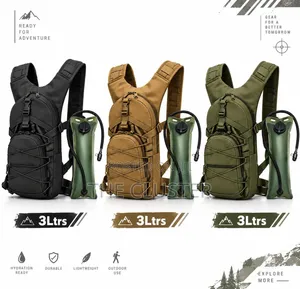 3L Tactical Hydration Backpack Lightweight Hiking Outdoor Water Bag