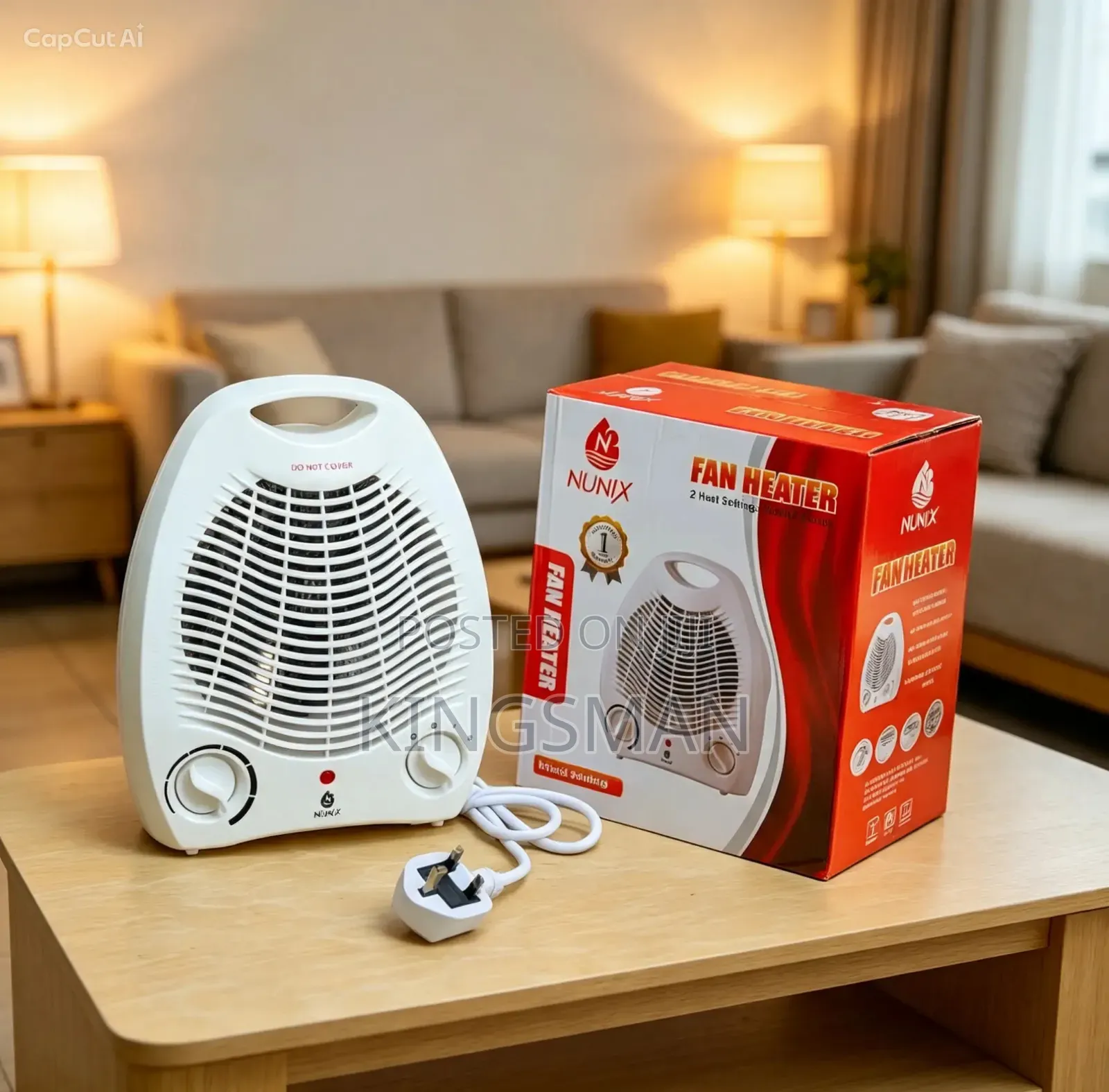 Nunix Fan Heater