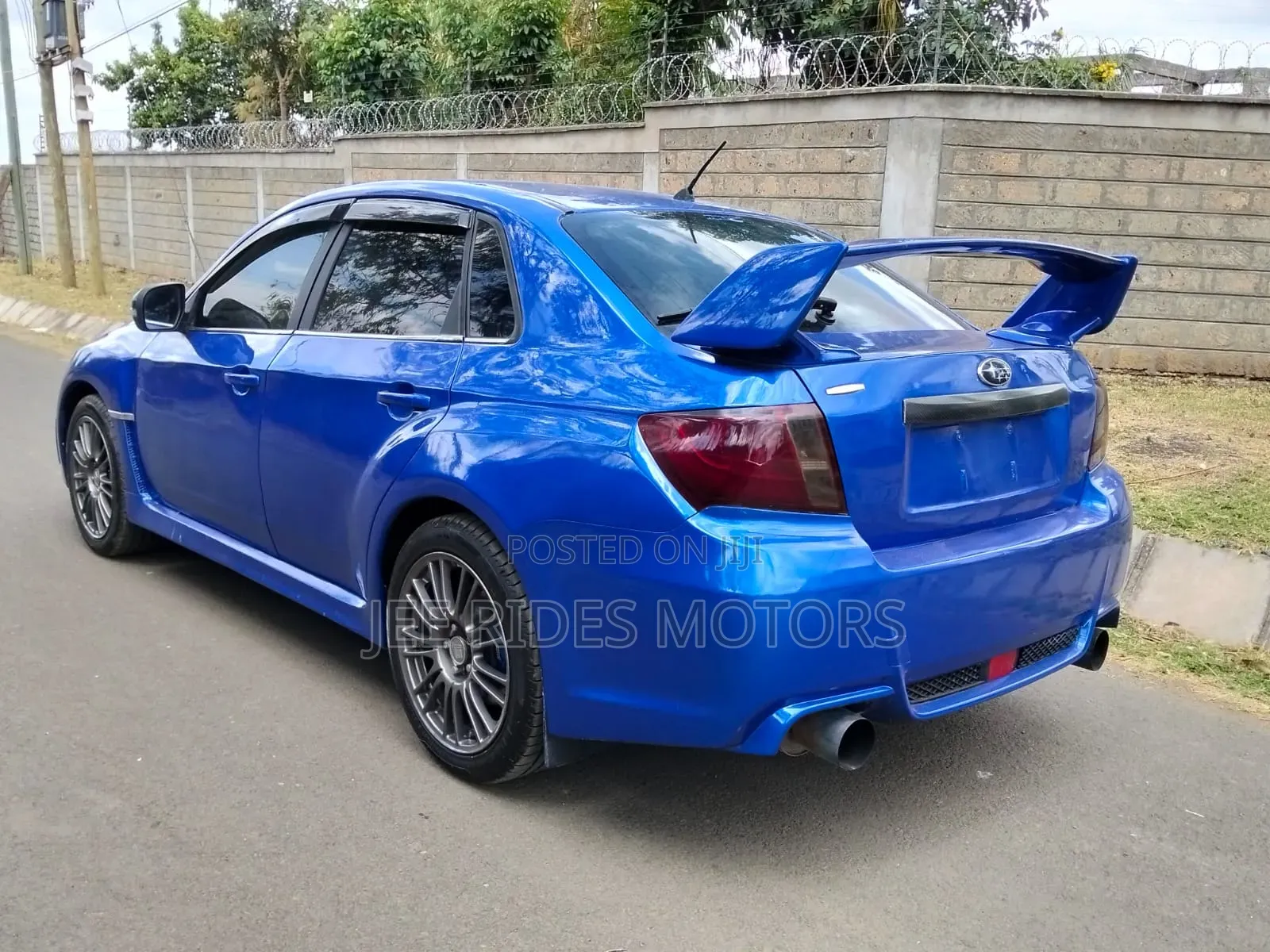 Subaru Impreza WRX STI 2010 Blue