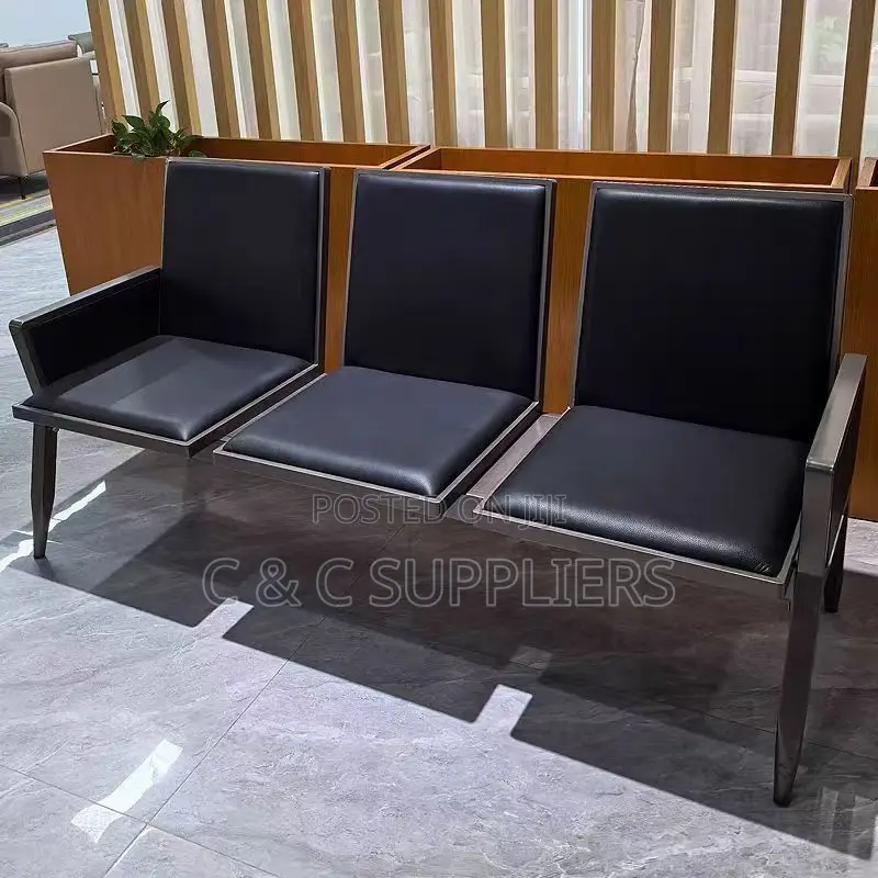 3-Seater Modern Airport Bench