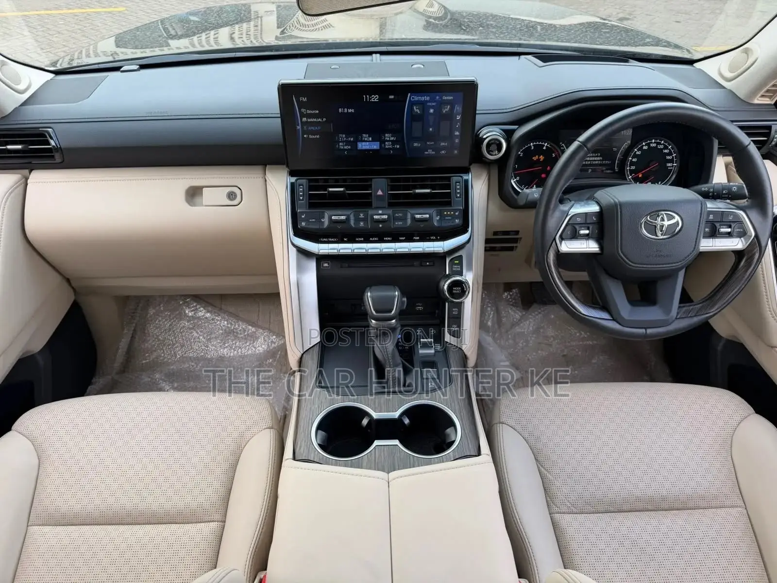 Toyota Land Cruiser LC300 2023 Black