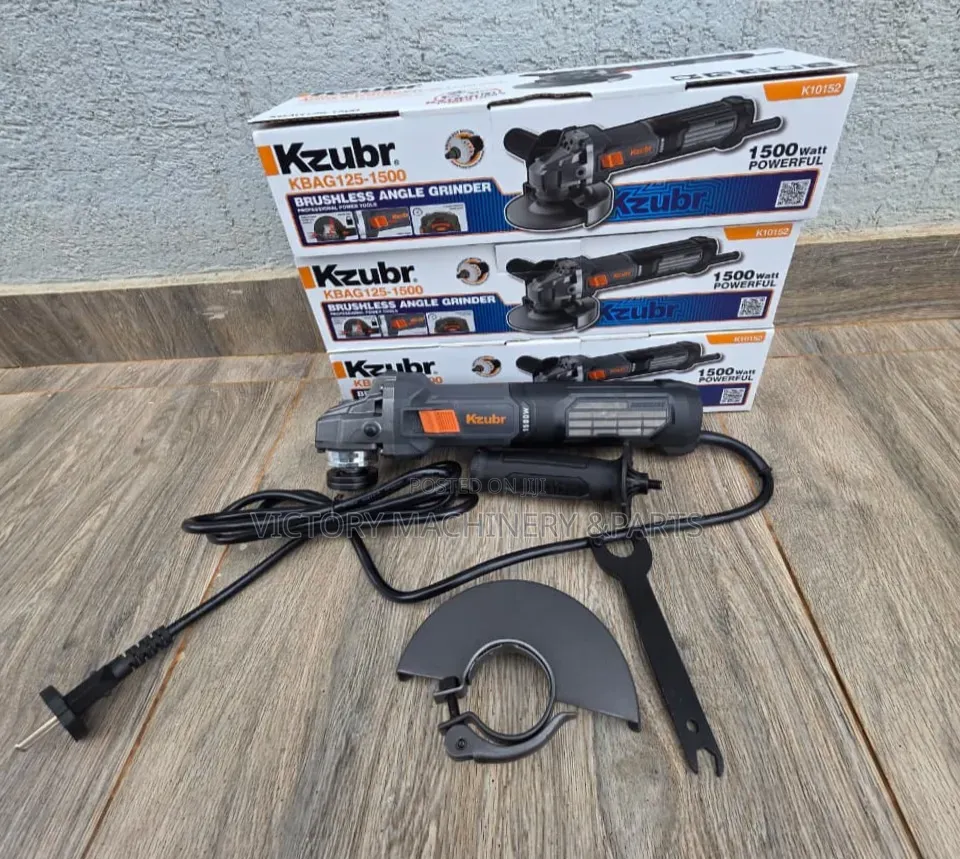 KZUBR Angle Grinder 4" Brushless 1500W
