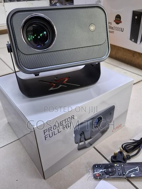 CY900 Smart Android Projector With Wi-Fi Bluetooth HDMI USB Speaker - thumbnail 2