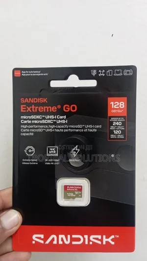 SanDisk Extreme Go 128GB Micro SD Card Up to 240Mbps V30 Speed