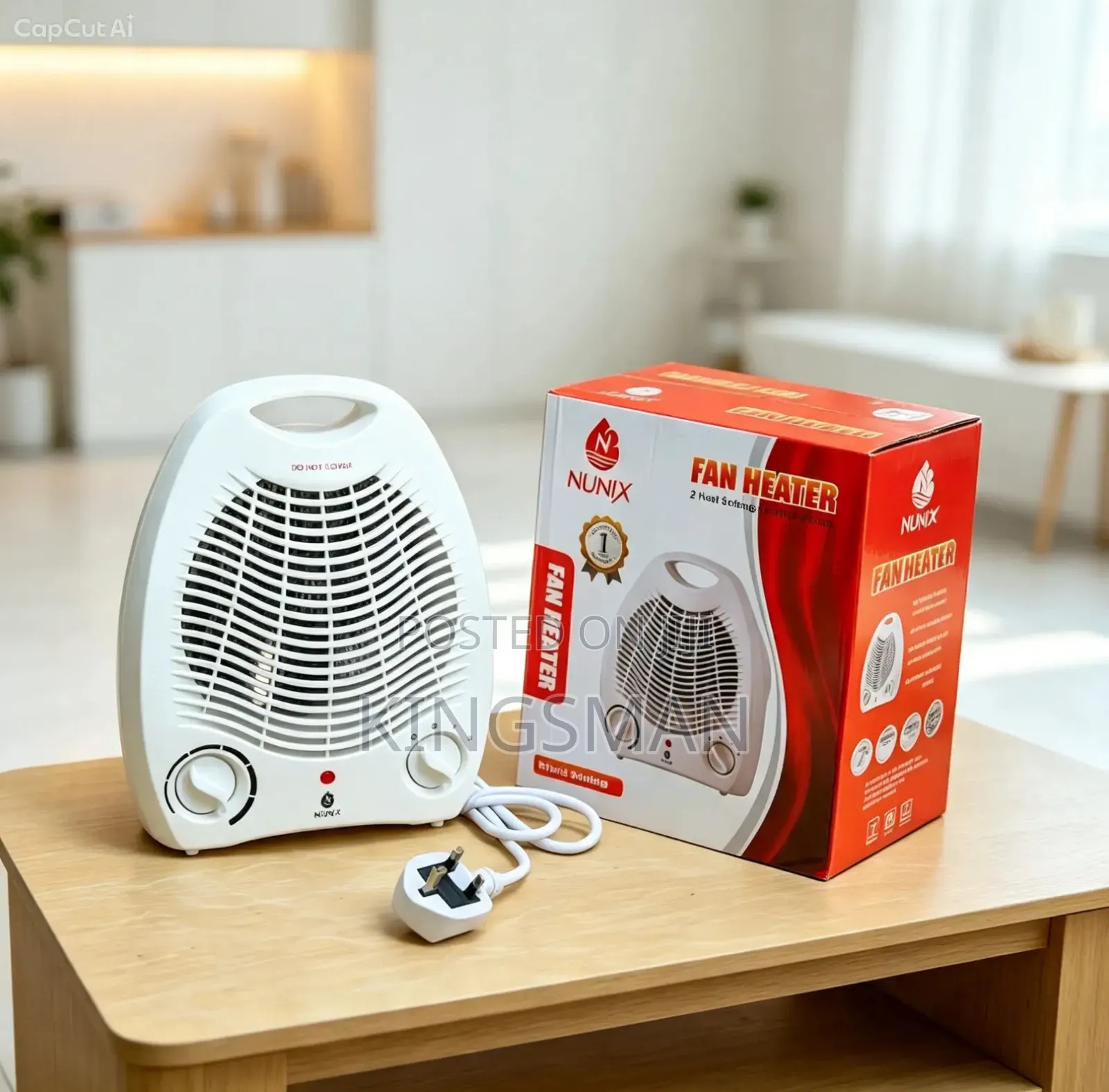 Nunix Fan Heater