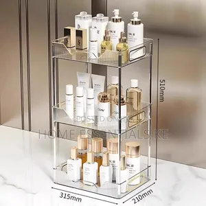 *Luxury Clear Countertop Storage Rack (3Tier)(2 Tier)