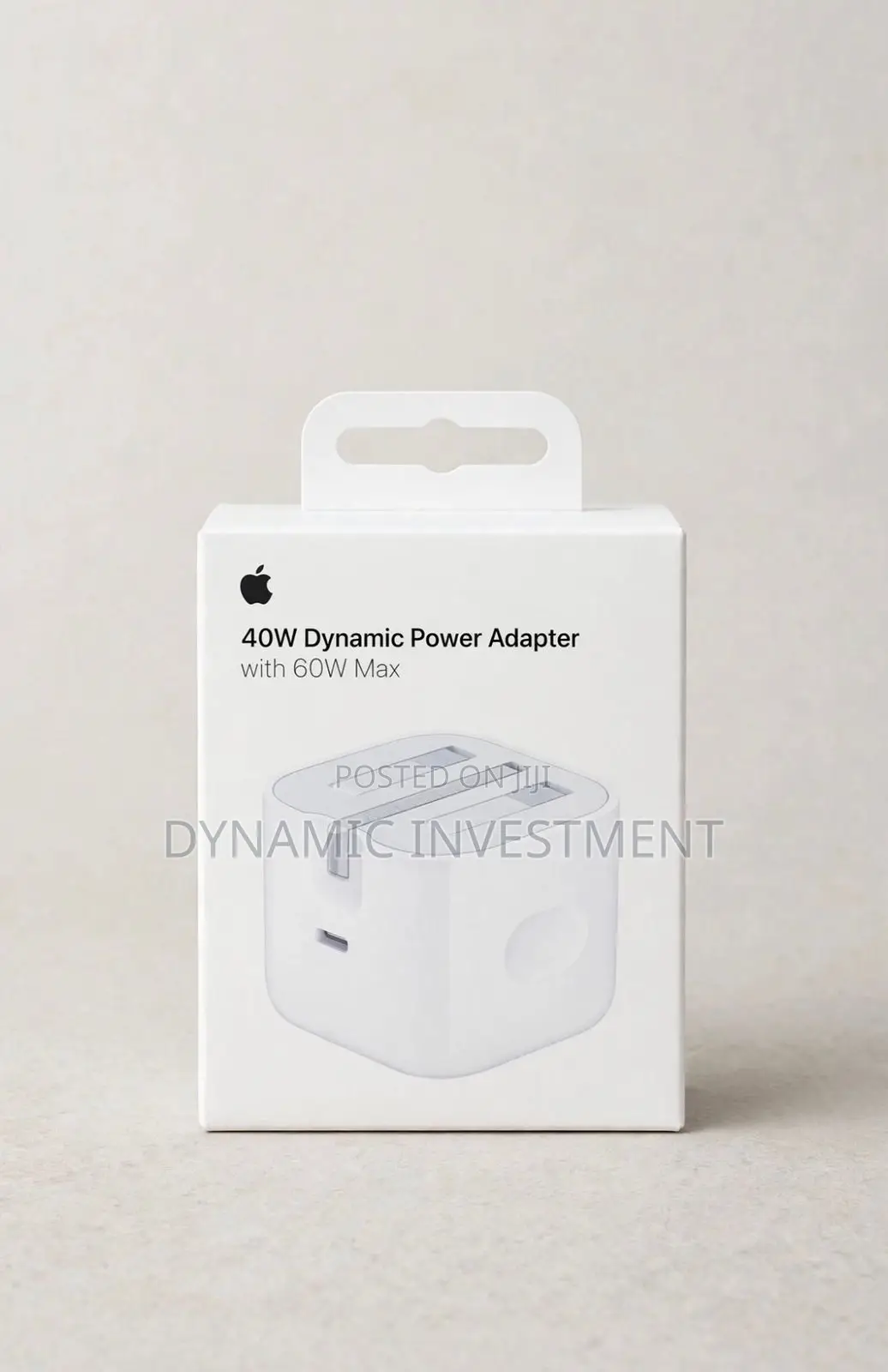 Apple iPhone 18 Pro Max 40W Dynamic Power Charger Adapter With 60W Max