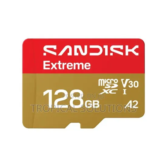 SanDisk Extreme Go 128GB Micro SD Card Up to 240Mbps V30 Speed