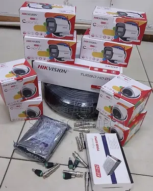 Hikvision 8CH HD ColorVu DVR 4 Dome 4 Bullet Camera System