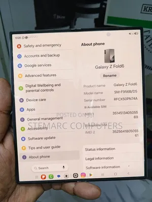 Samsung Galaxy Z Fold6 256 GB Gray