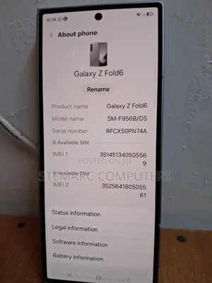 Samsung Galaxy Z Fold6 256 GB Gray