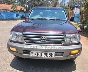 Toyota Land Cruiser 2006 Maroon