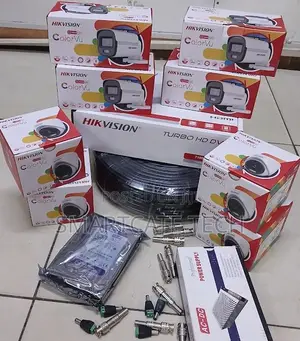 Hikvision 8CH HD ColorVu 4 Dome 4 Bullet Camera Surveillance System