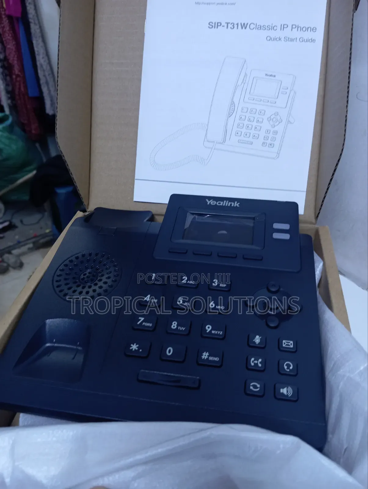 Yealink SIP-T31W IP Phone