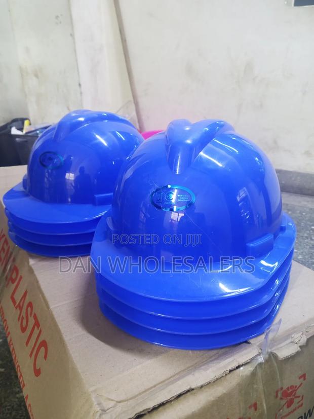 Blue Safety Helmet - main view
