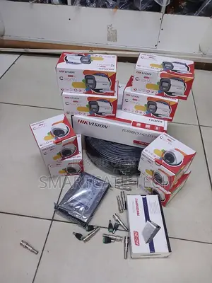 Hikvision 8CH HD DVR Security System 4 Dome 4 Bullet Cameras