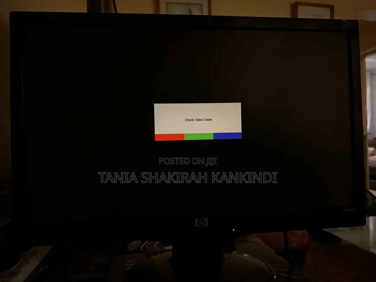 HP S2031a, 20-Inch Widescreen LCD Monitor