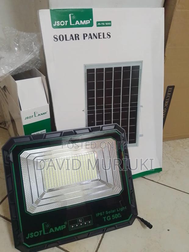 500W JSOT Solar Security Floodlight - main view